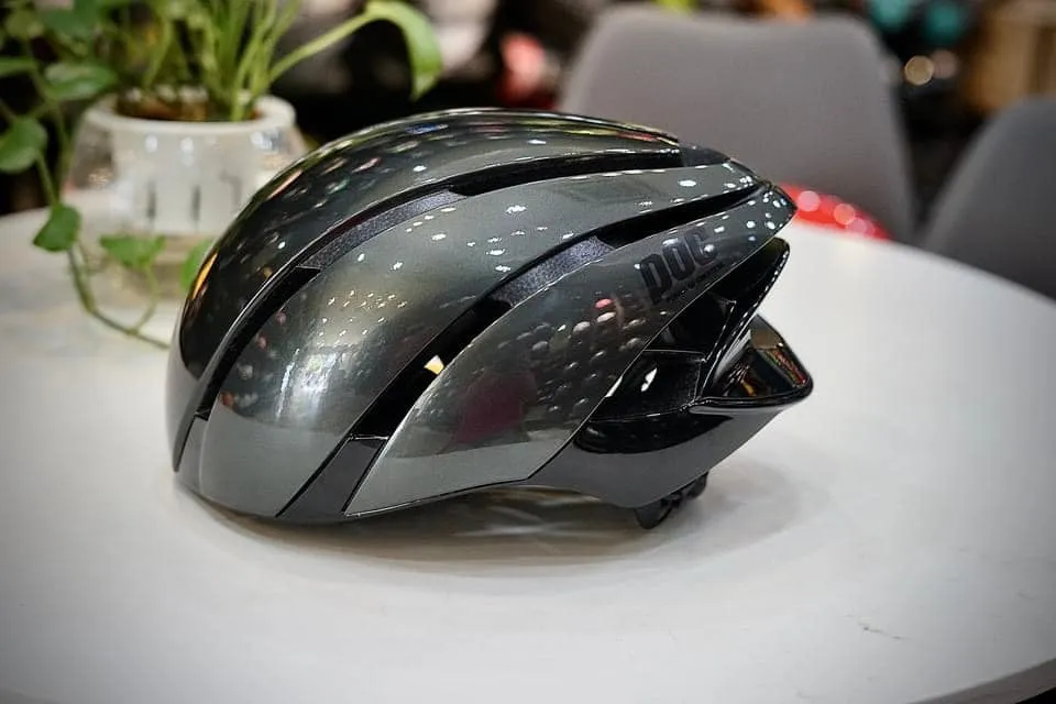  Nón POC P03 - Xám Titanium Bóng