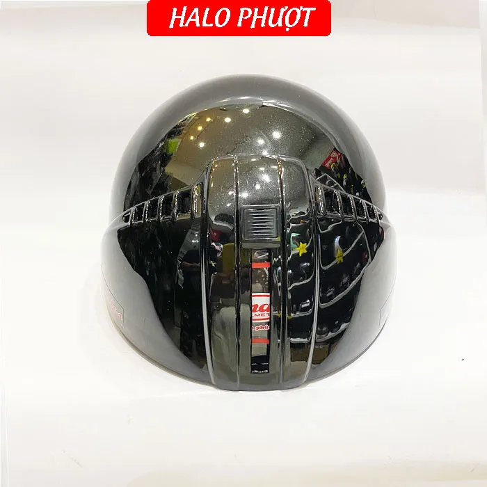 Nón bảo hiểm Andes 181 Đen bóng