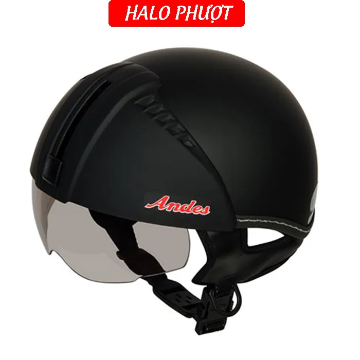 Nón bảo hiểm Andes 181 Đen Nhám