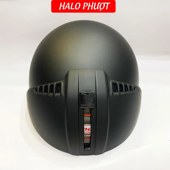 Nón bảo hiểm Andes 181 Đen Nhám