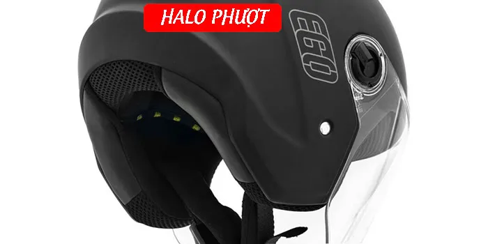 Mũ Bảo Hiểm 3/4 EGO E-31 E31 Có Kính Đen Nhám
