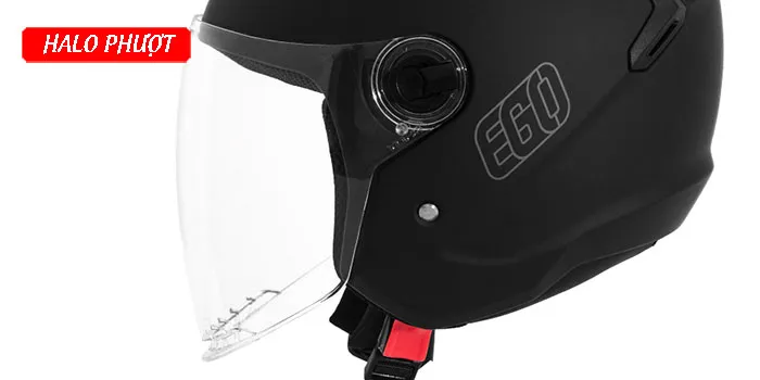 Mũ Bảo Hiểm 3/4 EGO E-31 E31 Có Kính Đen Nhám