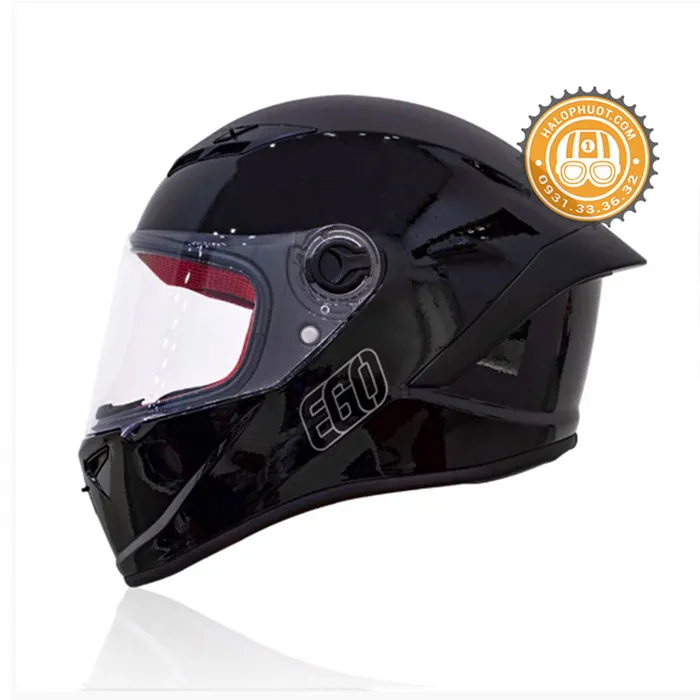 Mũ Fullface EGO E7 Đen Bóng