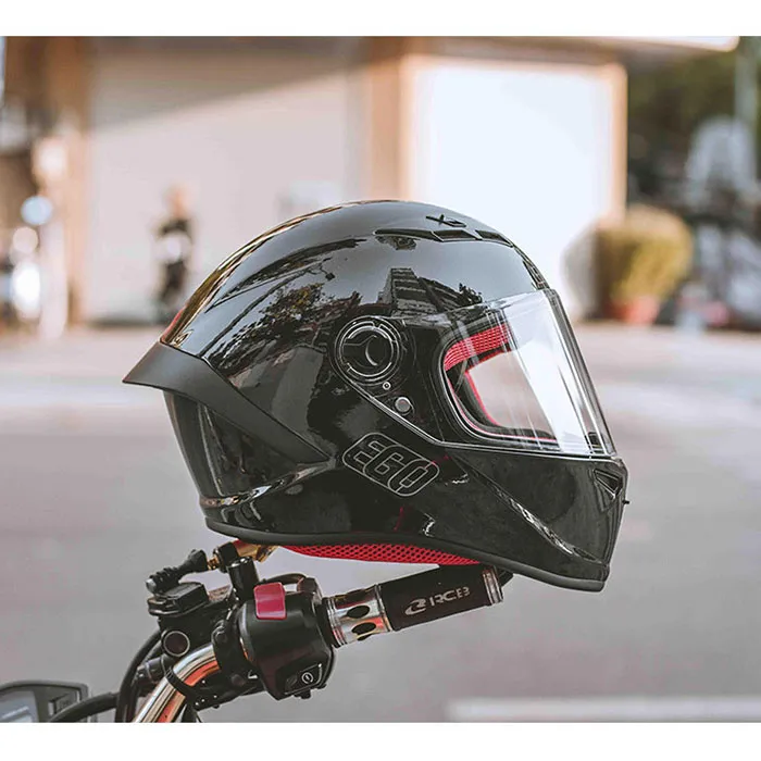 Mũ Fullface EGO E7 Đen Bóng