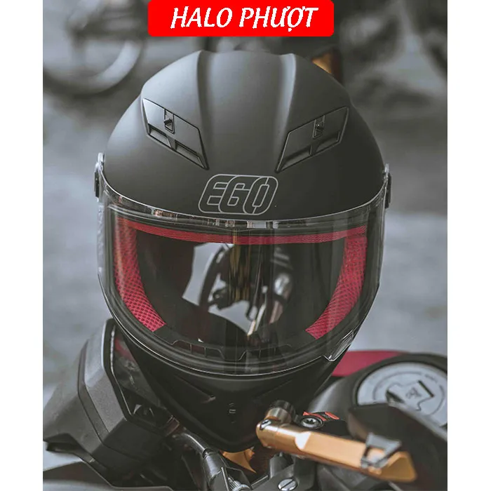 Mũ Fullface EGO E7 Đen Nhám