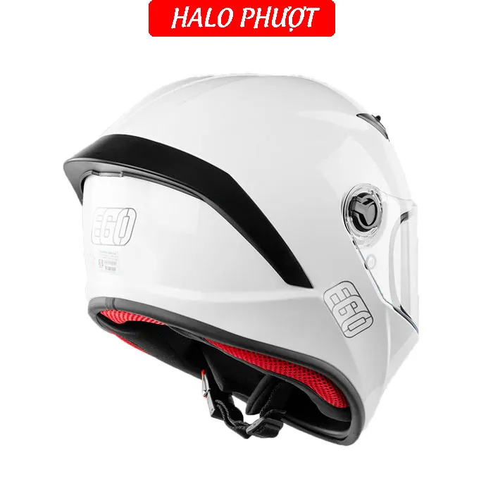 Mũ Fullface EGO E7 Trắng