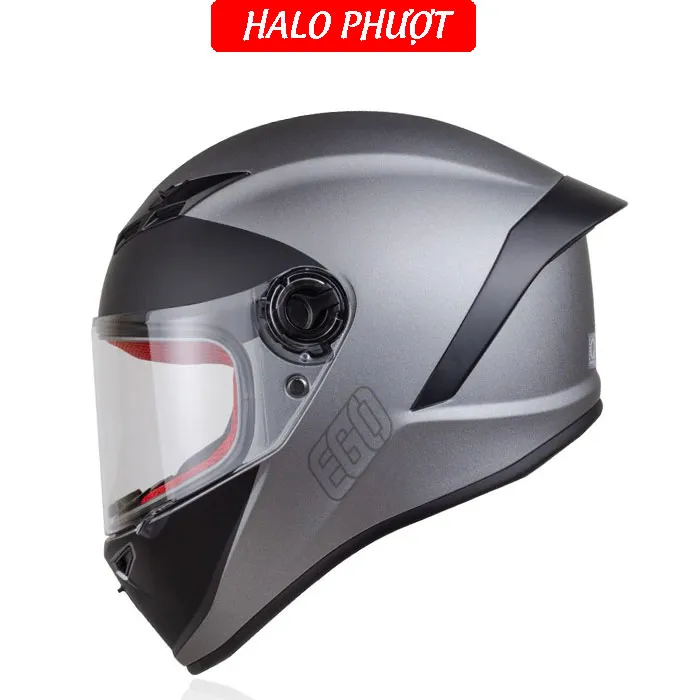 Mũ Fullface EGO E7 Tem V2 Xám