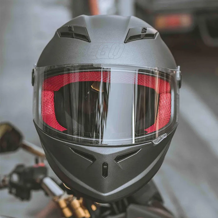 Mũ Fullface EGO E7 Xám Nhám