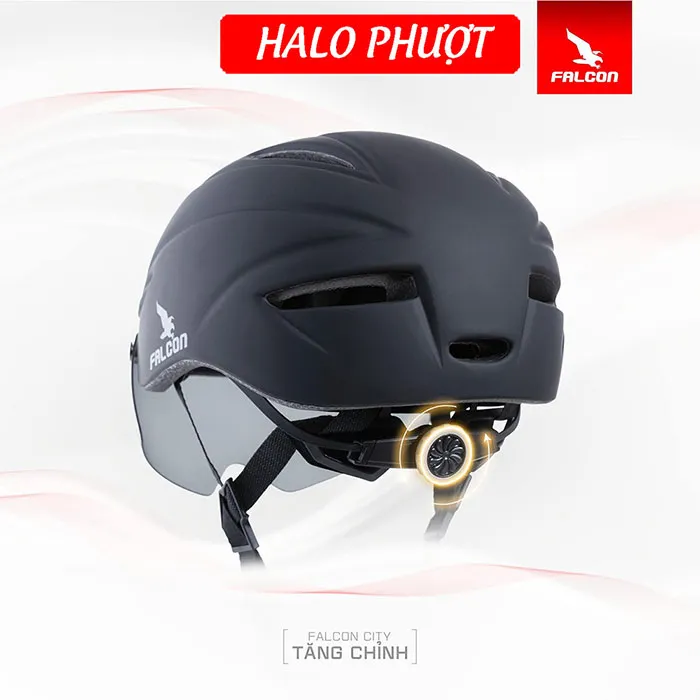 Nón Thể Thao POC FALCON CITY Đen Nhám