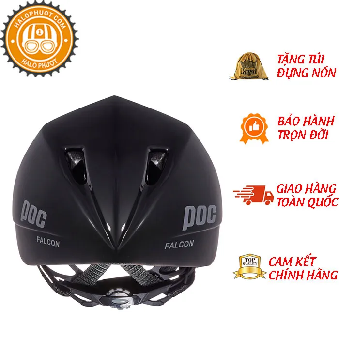 Nón POC FALCON Đen Nhám