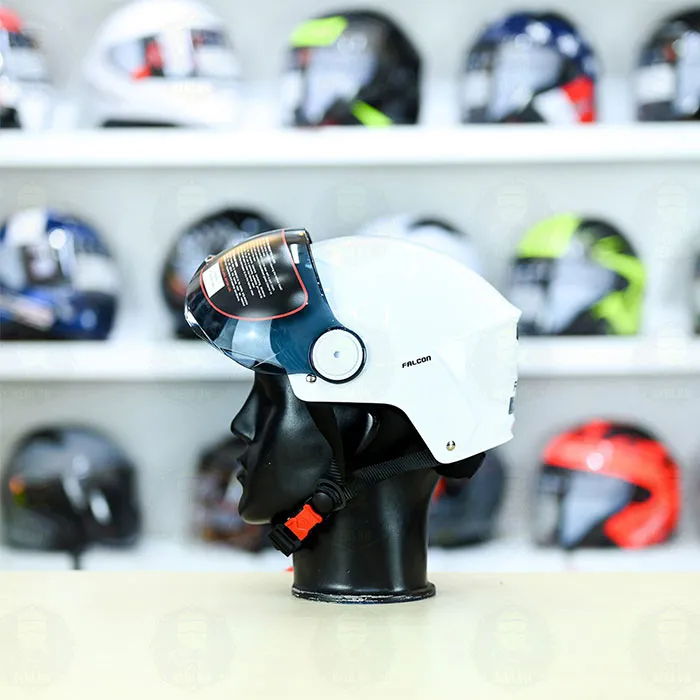 Nón Bảo Hiểm POC Falcon F19 Màu Trắng (Chuẩn Xe Máy)