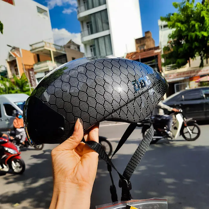 Nón POC FALCON Carbon Tổ Ong Bóng