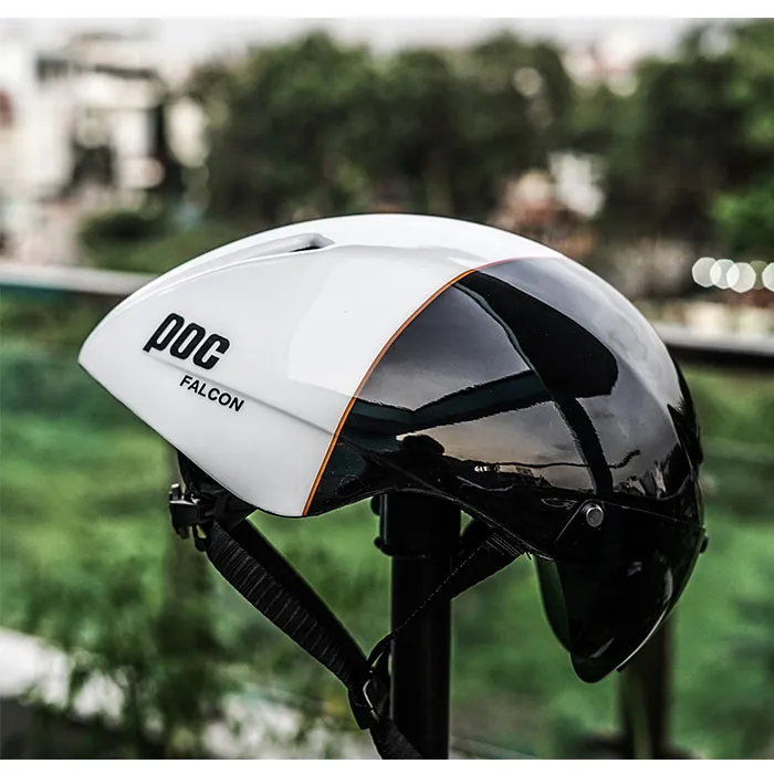 Nón POC FALCON Trắng Đen