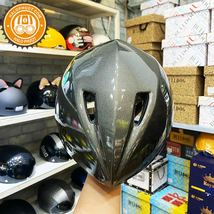 Nón POC FALCON Xám Bóng (Gun Bóng)