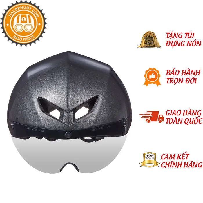 Nón POC FALCON Xám Titanium Nhám