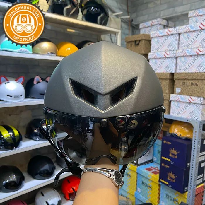 Nón POC FALCON Xám Titanium Nhám