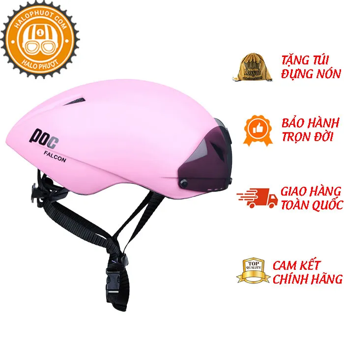 Nón POC FALCON Hồng Nhám