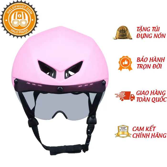 Nón POC FALCON Hồng Nhám