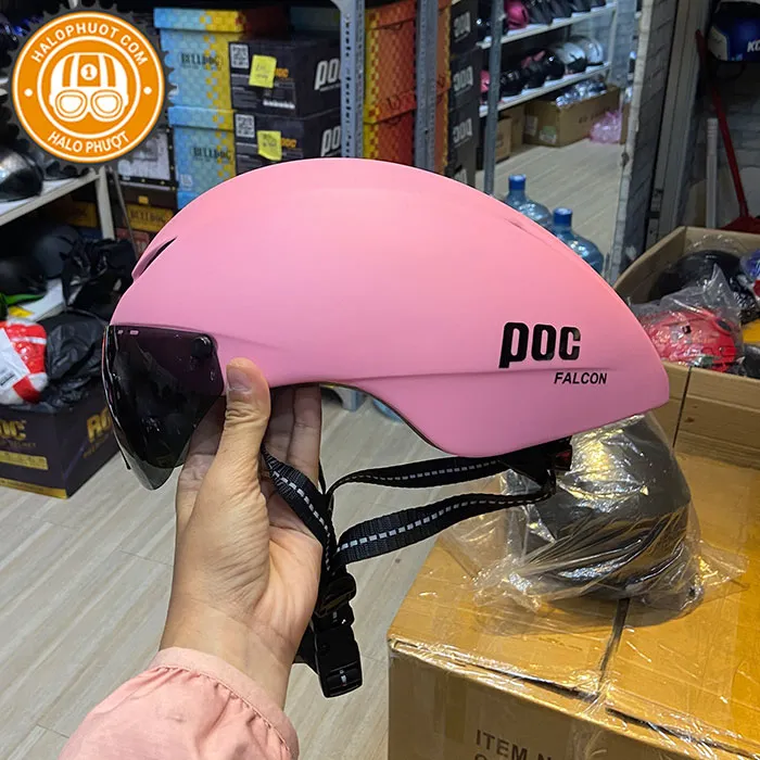 Nón POC FALCON Hồng Nhám