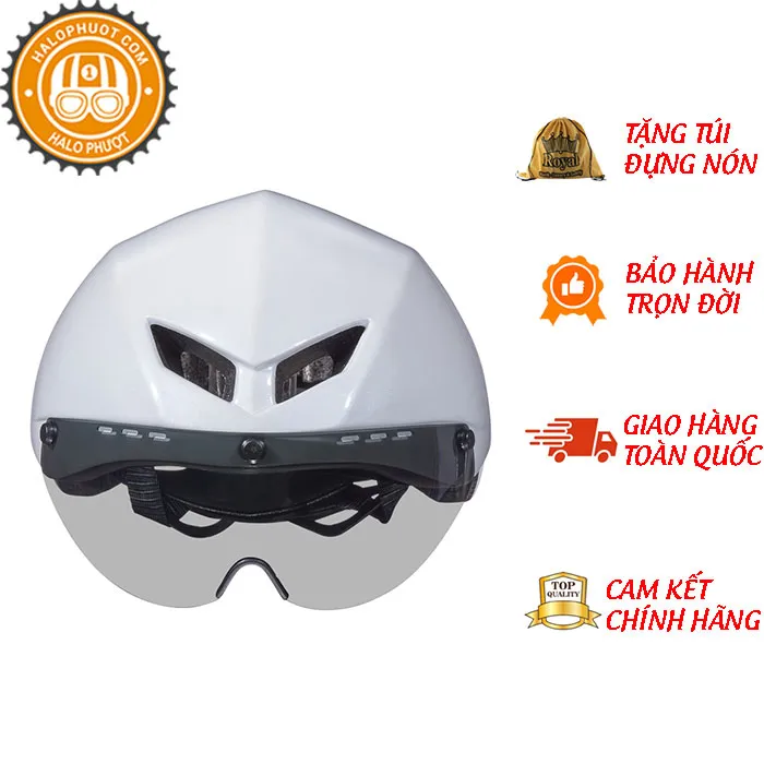 Nón POC FALCON Trắng Bóng