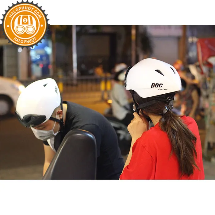 Nón POC FALCON Trắng Bóng