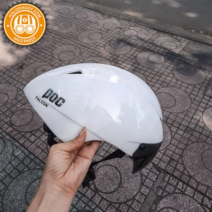 Nón POC FALCON Trắng Bóng