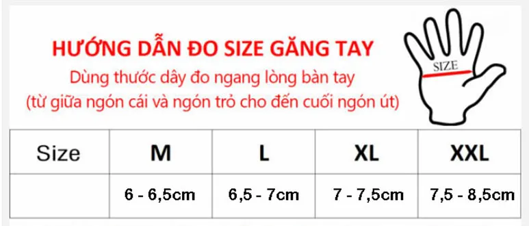 Găng tay EGO hở ngón - Đỏ