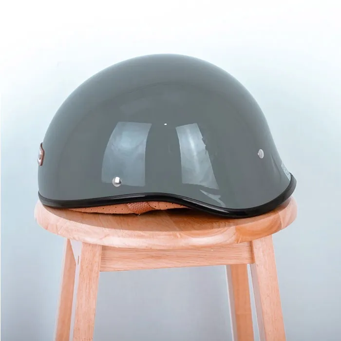 Nón nửa đầu Bulldog GANG Xám