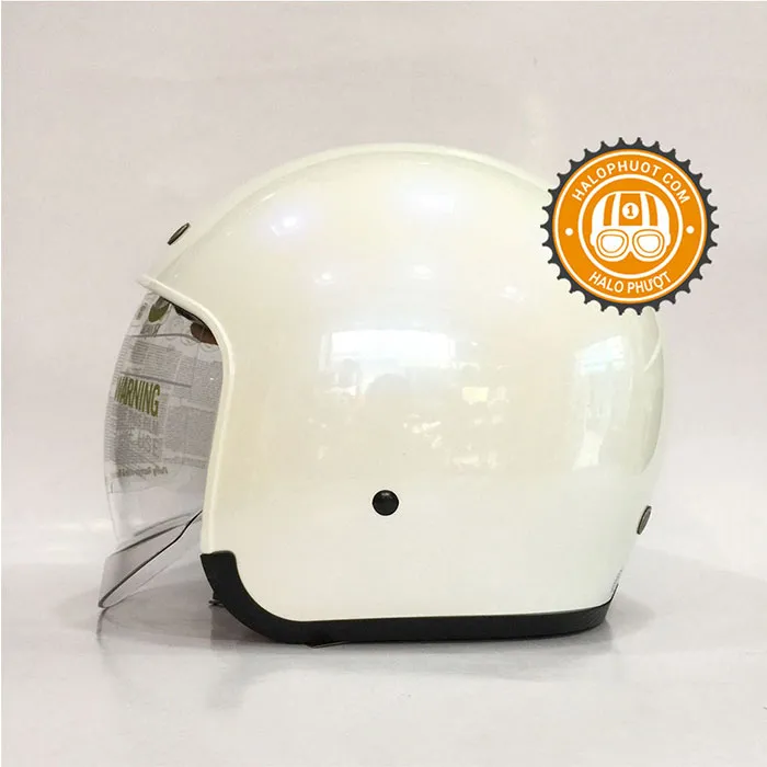 Mũ bảo hiểm Royal M139 kính âm Trắng