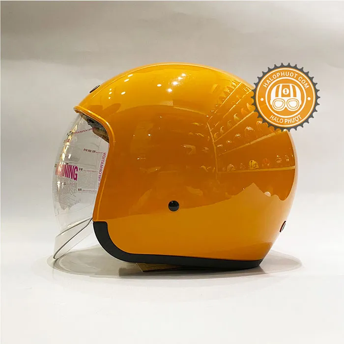 Mũ bảo hiểm Royal M139 kính âm Vàng