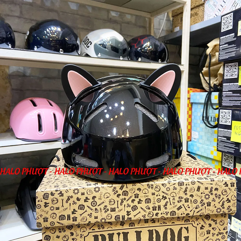 Nón xe đạp Napoli N05 Đen Bóng 