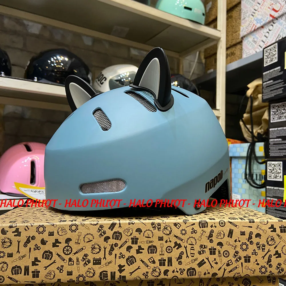 Nón xe đạp Napoli N05 Xi Măng Nhám