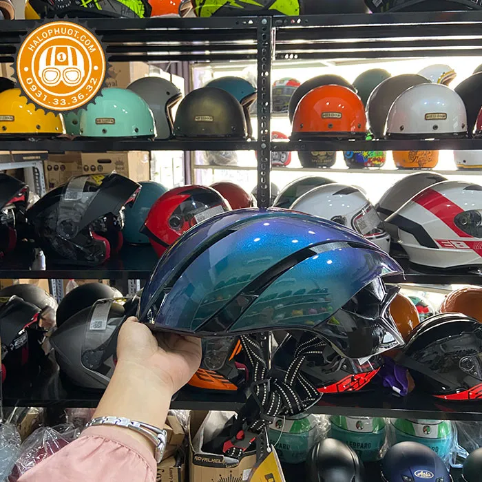 Nón POC P03 - Titan Xanh Dương