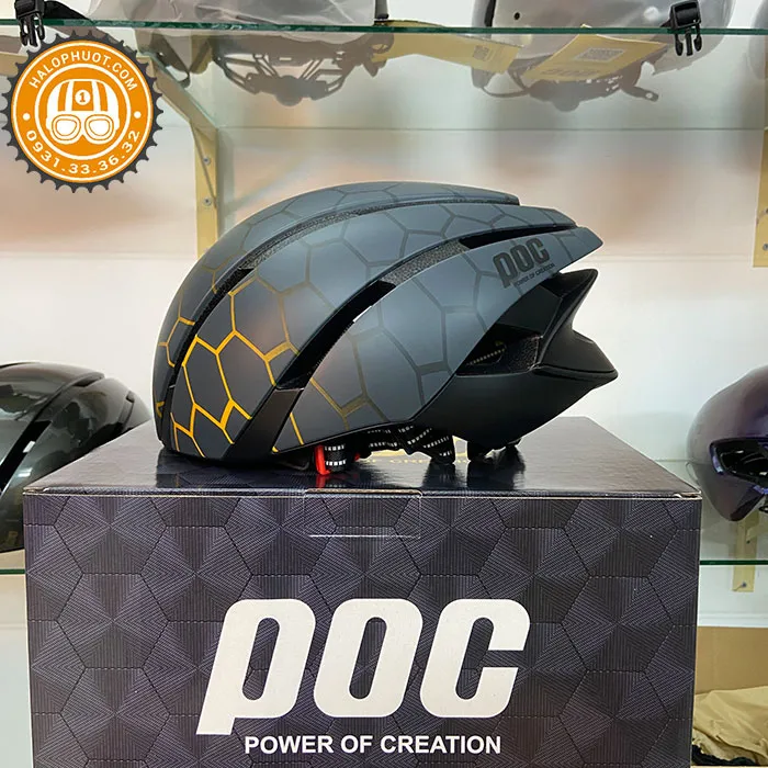 Nón POC P03 - Tổ Ong Xám Nhám