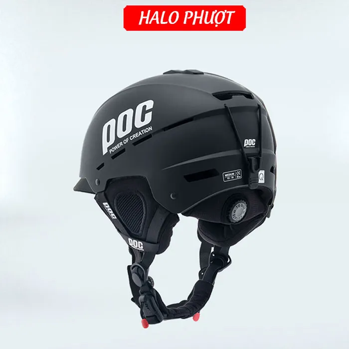 Mũ Bảo Hiểm POC P10 Đen Nhám (Chuẩn xe máy)