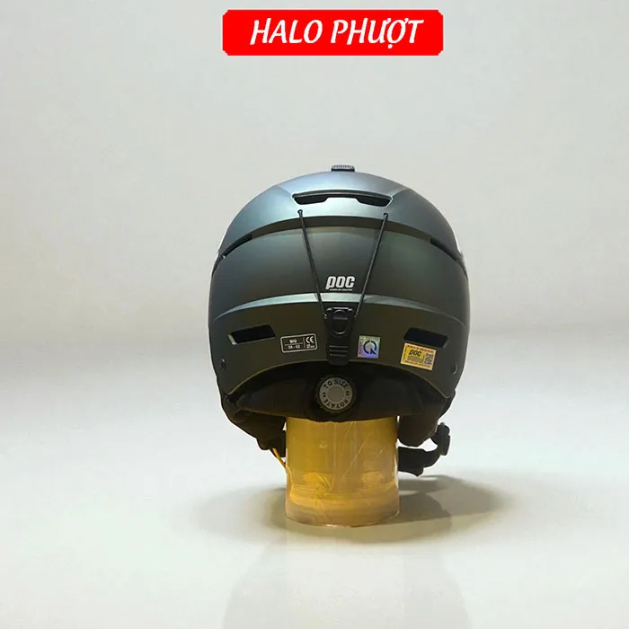 Mũ Bảo Hiểm POC P10 Titan Retro Nhám (Chuẩn xe máy)