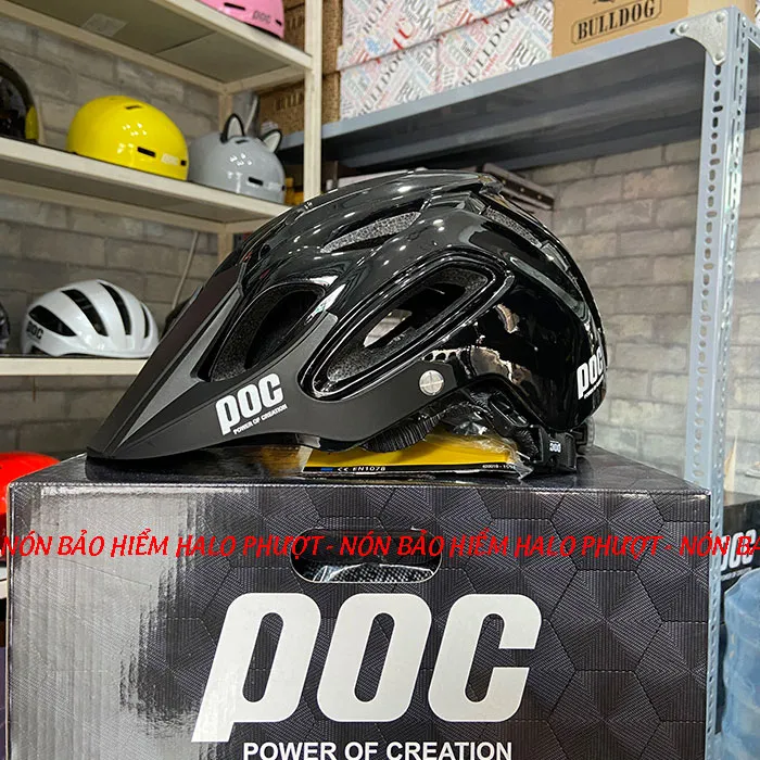 Nón POC P07 Đen Bóng
