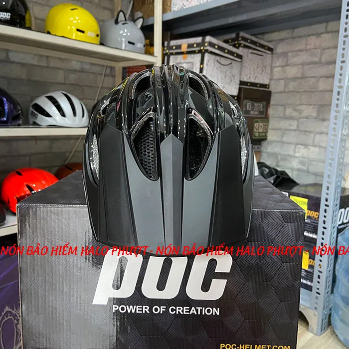 Nón POC P07 Đen Bóng