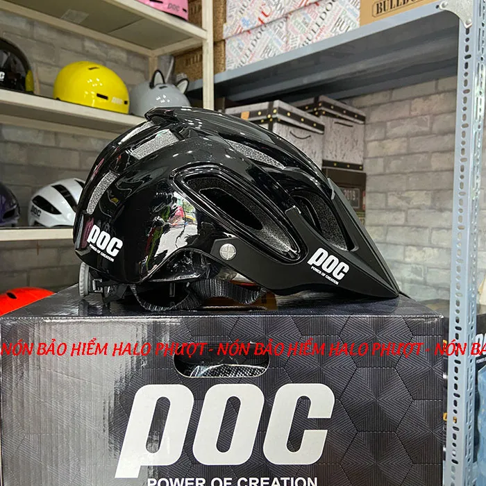 Nón POC P07 Đen Bóng