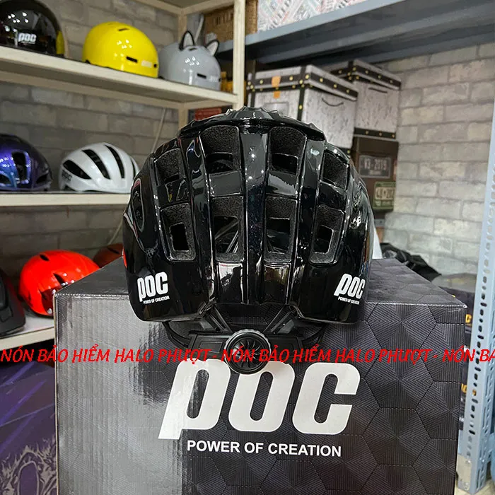 Nón POC P07 Đen Bóng