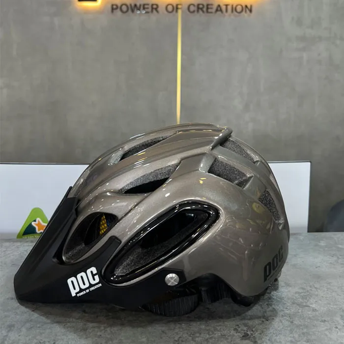 Nón POC P07 Xám Titanium Bóng