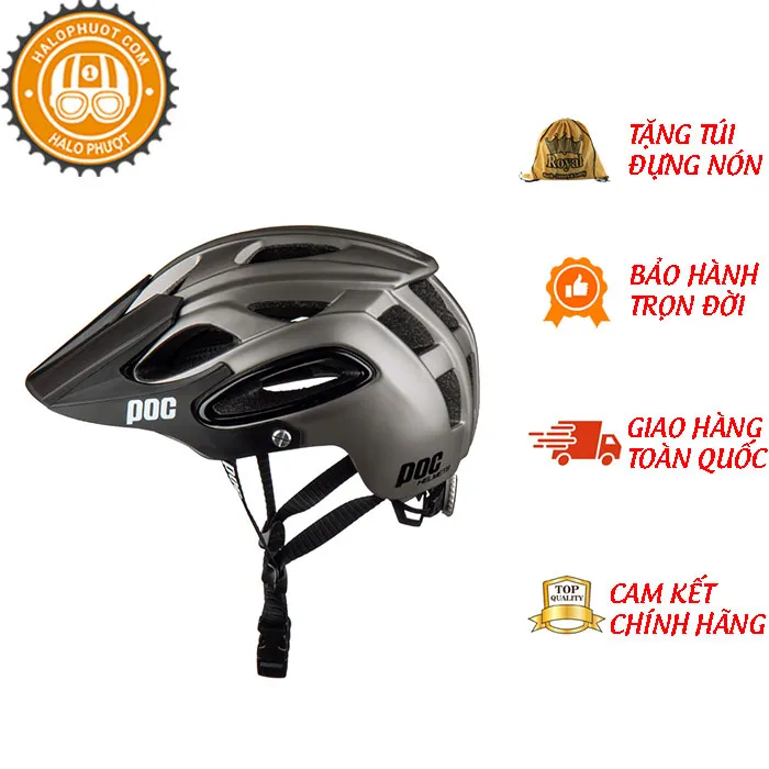 Nón POC P07 Xám Titanium Nhám