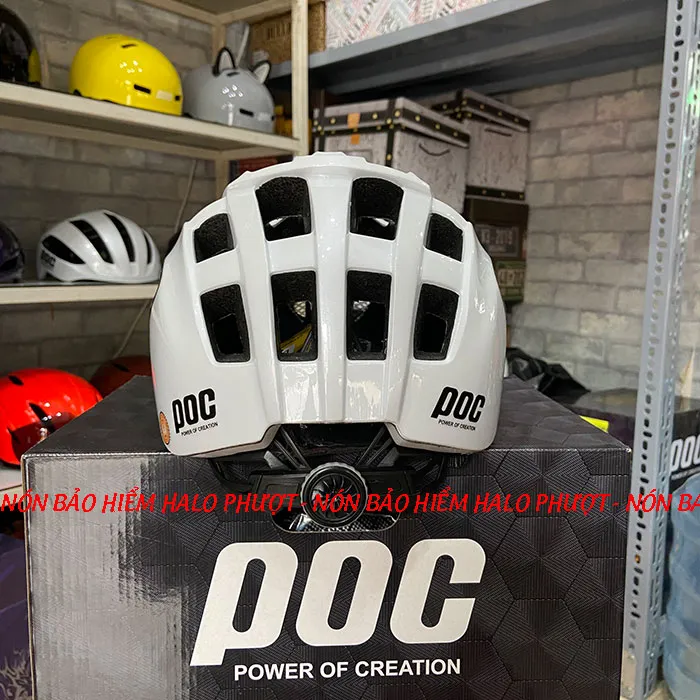 Nón P07 Trắng Bóng