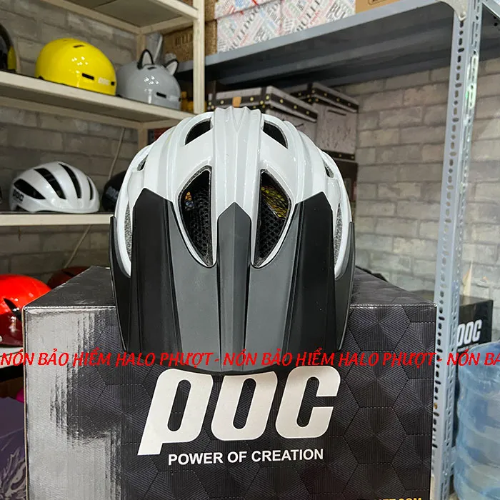 Nón P07 Trắng Bóng