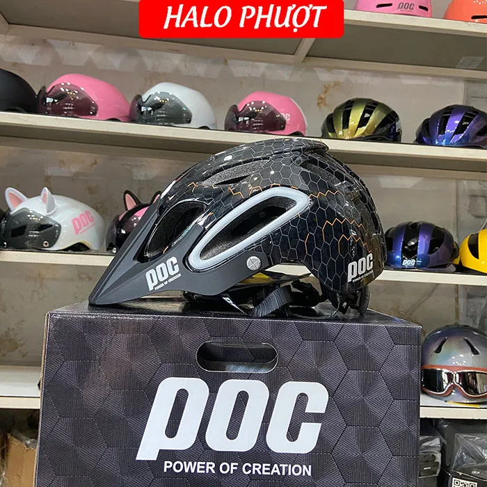 Nón POC P07 Carbon Cam (tia sét)