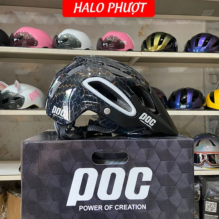 Nón POC P07 Carbon Cam (tia sét)