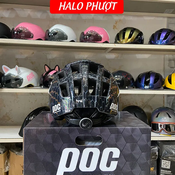 Nón POC P07 Carbon Cam (tia sét)