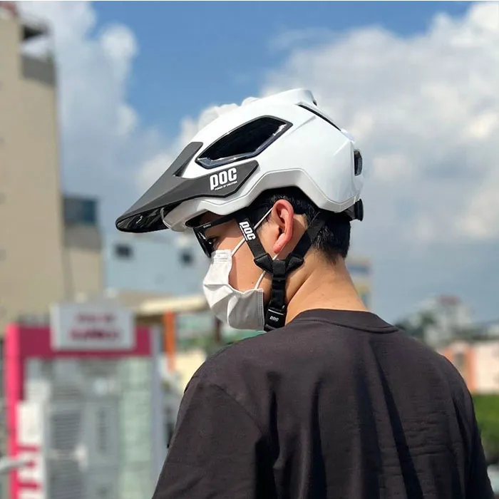Nón POC P18 Trắng Bóng