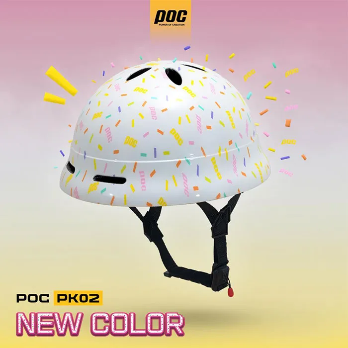 Nón POC PK02 Cốm (Tặng tai mèo)