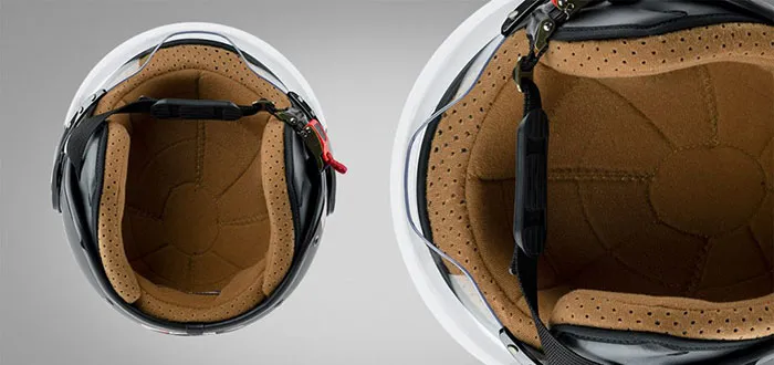 Mũ bảo hiểm 3/4 Bulldog POM Xám (Tặng khóa số)